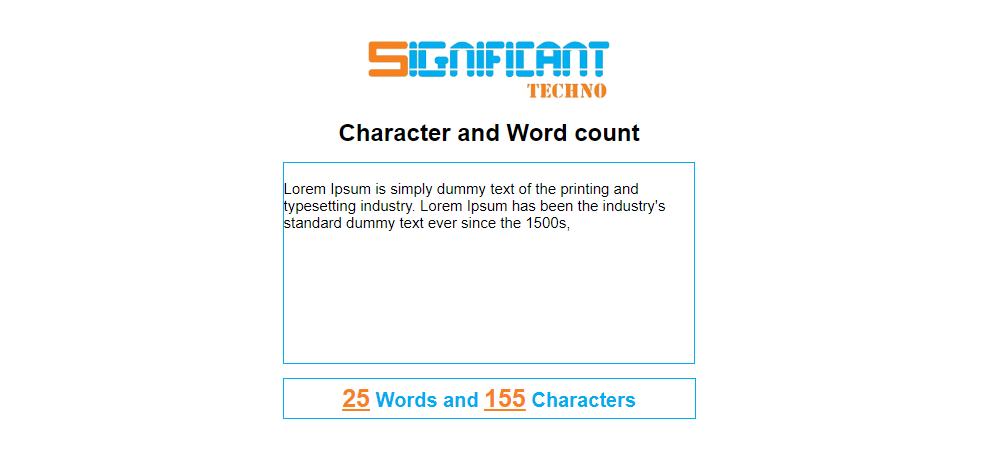How to Build a Character and Word Counter Using Javascript